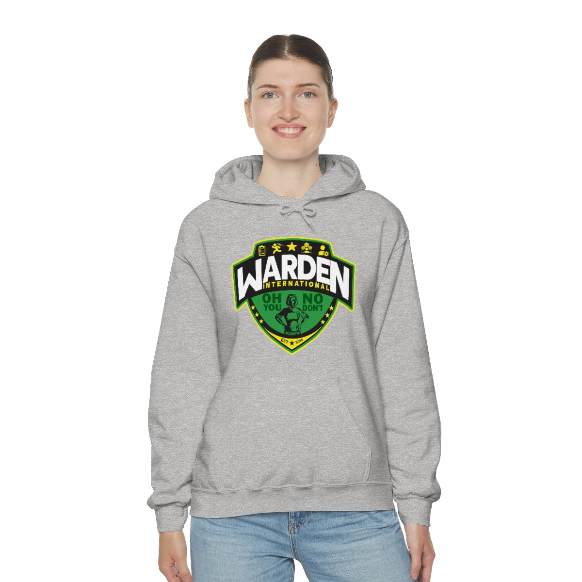 Unisex Heavy Blend™ Hooded Warden Warmer