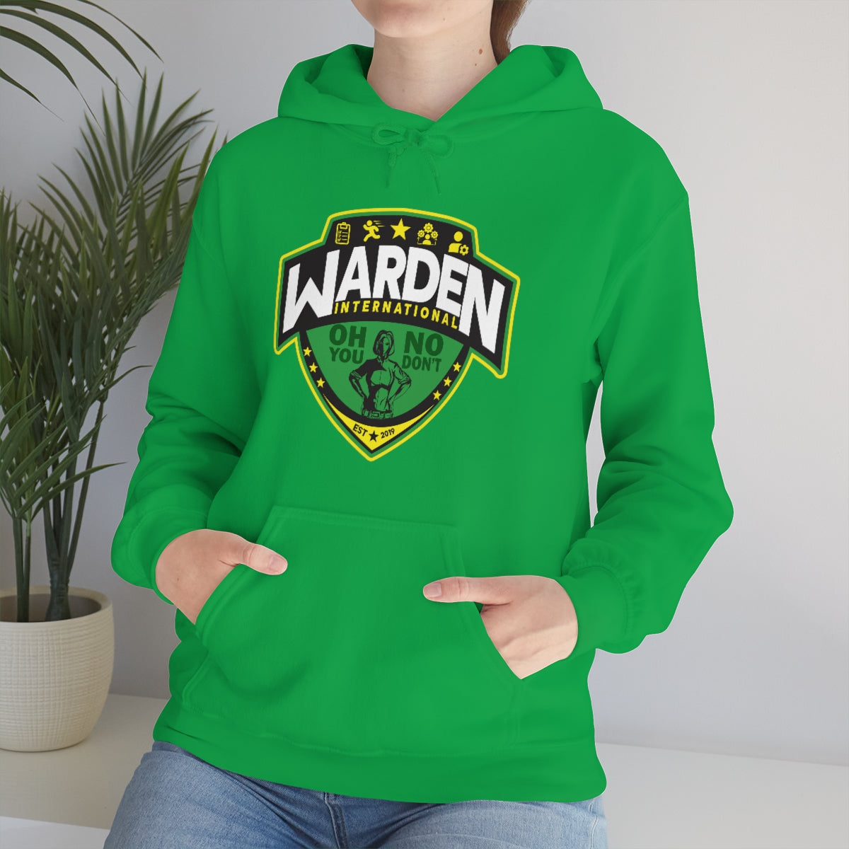 Unisex Heavy Blend™ Hooded Warden Warmer