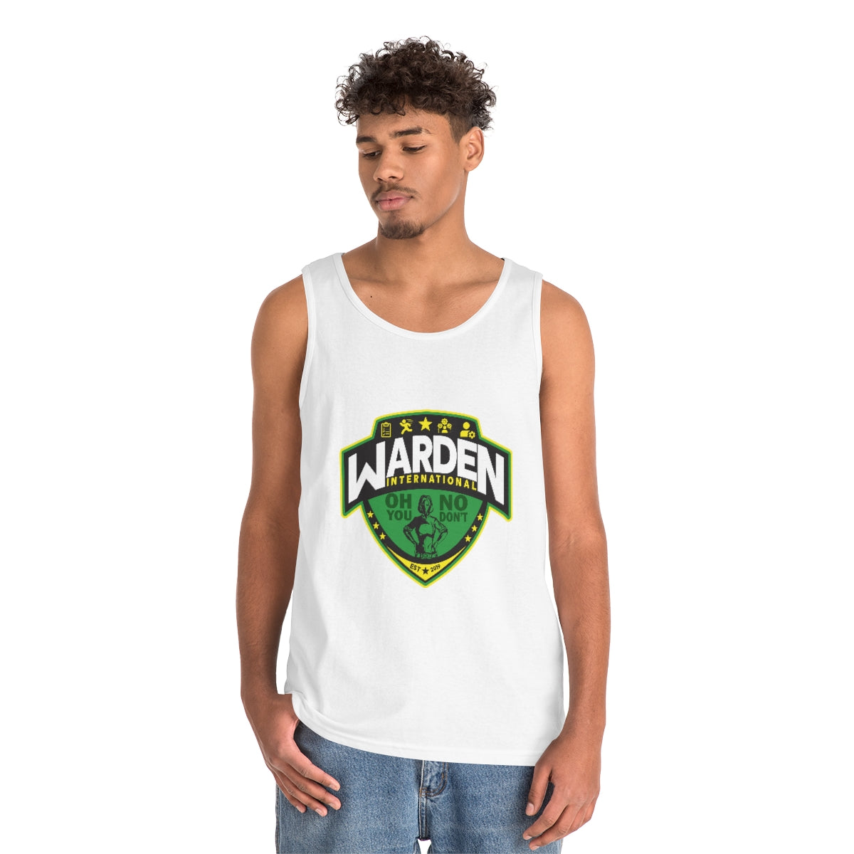 Unisex Heavy Cotton Warden Tank Top